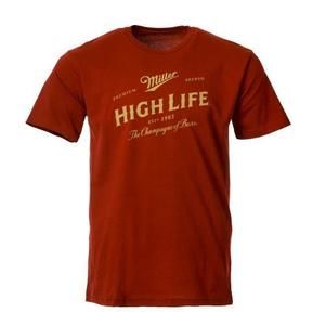 Miller High Life Tshirt The Champagne Of Beers Premium Brew